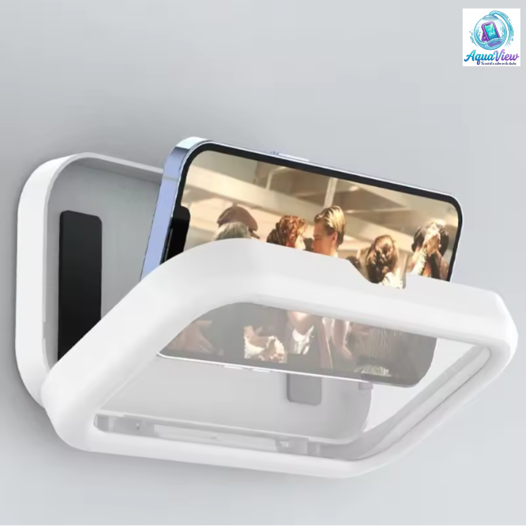 Soporte de teléfono impermeable para ducha